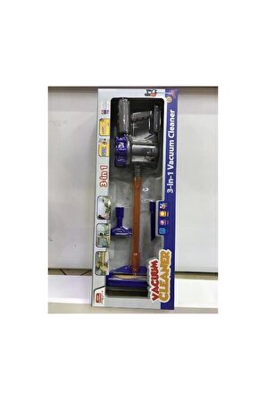 Uçar Sesli Işıklı Dikey Oyuncak Elektrikli Süpürge