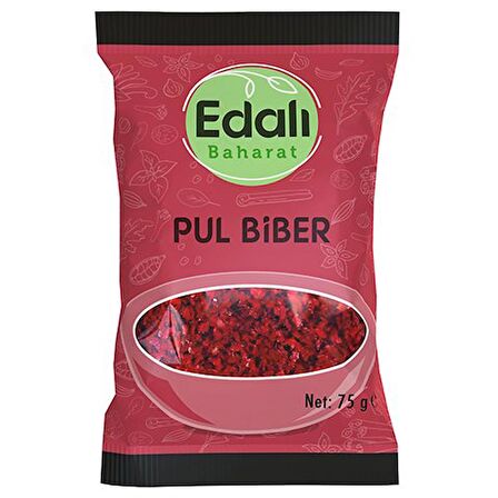 Edalı Baharat Acı Pul Biber 75 Gr