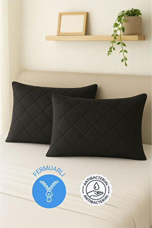 Formeya Kapitone Yastık Koruyucu Alez 2 Adet 50X70 cm