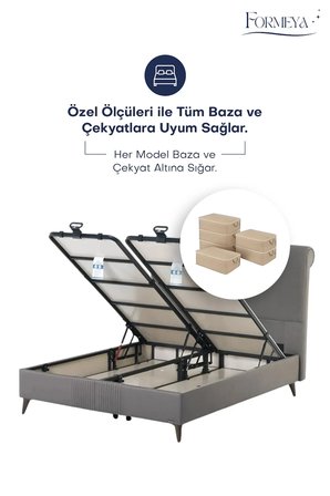 6 Adet Büyük Boy Kahverengi Yatak Baza Altı Çok Amaçlı Hurç 64 x 45 x 22 Cm