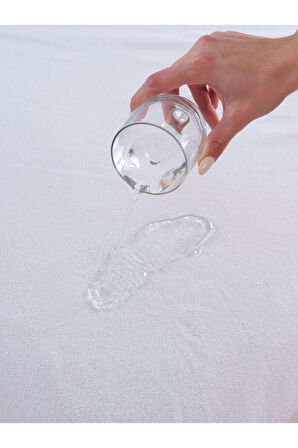 Pamukkale Alez Pamuk Fitted Su Sıvı Geçirmez Yatak Koruyucu  Bebek Alezi 60x120 (10 Farklı Ebat)