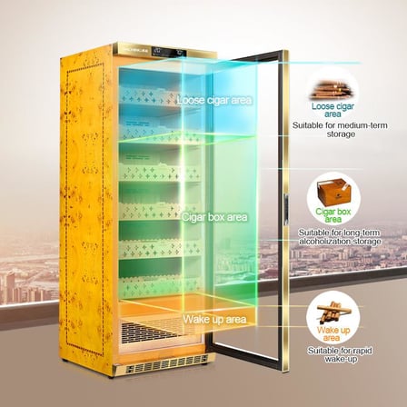 Elektronik Puro Dolabı Gold MON2800A - RCHNG-3