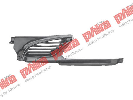 Renault On Panjur Sol Parcası Siyah Megane I 96> - Phira Mg-96107