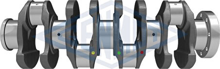 Ford Krank Komple Transıt 2.2-2.4 V184-V347-V-362-V363-Boxer III-Jumper III ( Celik ) - Genmot 1159-1