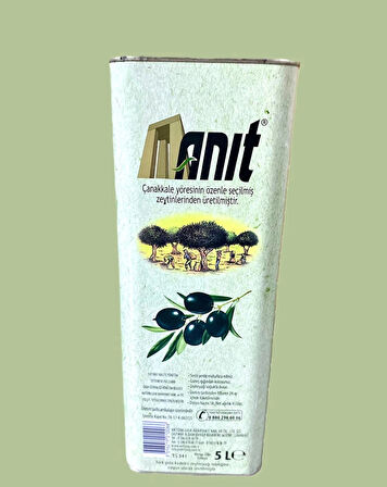ANIT MARKA SOĞUK SIKIM SIZMA ZEYTİNYAĞI 5 LT