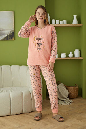 Pijamood 6022 Somon Kadın Pijama Takımı 