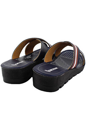 Gezer 13075 Yazlık 4 Cm Topuklu Hafif Taban Günlük Kadın Terlik