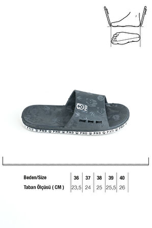 Gezer Yazlık Kaydırmaz Taban Kadın Terlik
