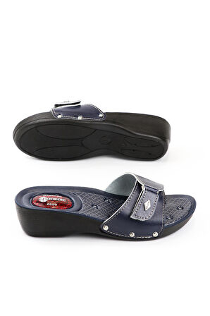 Gezer 12841 Yazlık Cırtlı Ayrlanabilir Masaj Taban Kadın Terlik