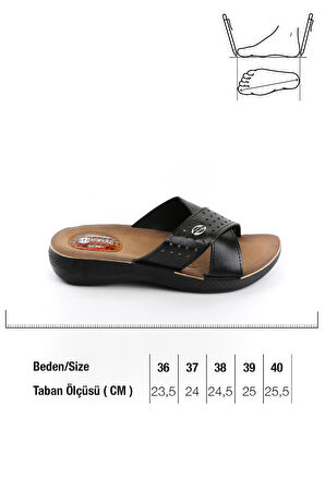 Gezer Yazlık Soft Masaj Taban Kadın Terlik