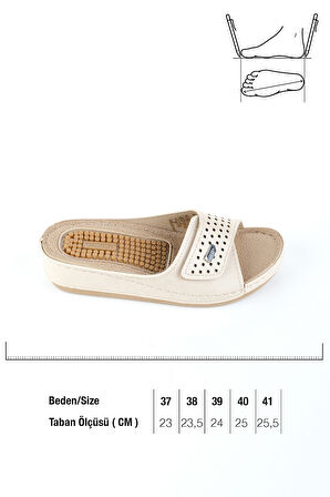 Gezer Yazlık Kadın Masaj Taban Terlik