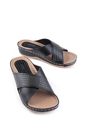 Gezer Yazlık Kadın Rahat Taban Günlük Terlik