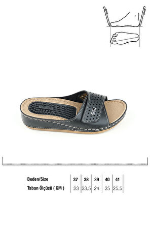 Gezer Yazlık Kadın Masaj Taban Terlik