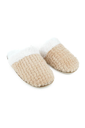 Gezer Kışlık İçi Peluşlu Kadın Ev Terlik