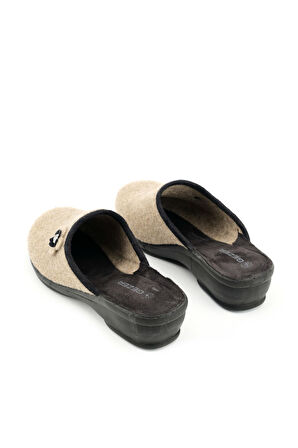 Gezer Kışlık Ev Bahçe Yüksek Topuk Kadın Terlik