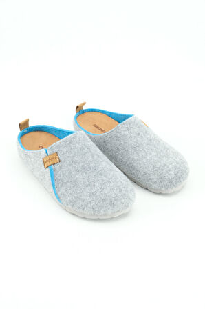 Gezer Kışlık Keçe Comfort Taban Kadın Ev Bahçe Terlik