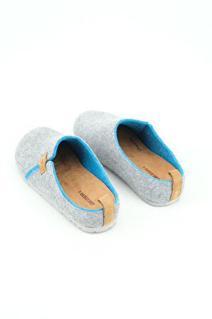 Gezer Kışlık Keçe Comfort Taban Kadın Ev Bahçe Terlik