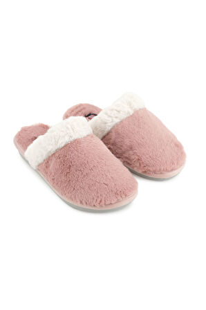 Gezer Kadın Kışlık Rahat Taban Ev Bahçe Peluşlu Terlik