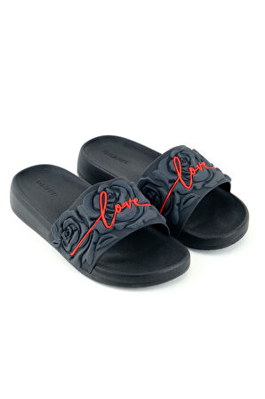 Gezer Kadın Yazlık Rahat Taban Ev Bahçe Günlük Terlik