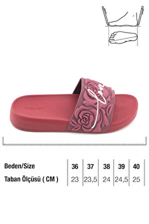 Gezer Kadın Yazlık Rahat Taban Ev Bahçe Günlük Terlik