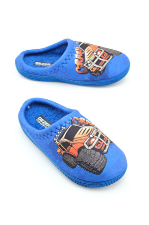 Gezer Erkek Çocuk Kışlık Rahat Taban Ev Bahçe Gondol Terlik