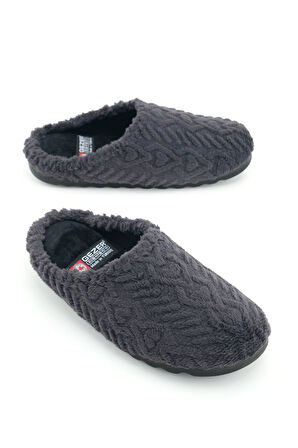 Gezer Kadın Kışlık Esnek Rahat Taban Ev Bahçe Gondol Terlik