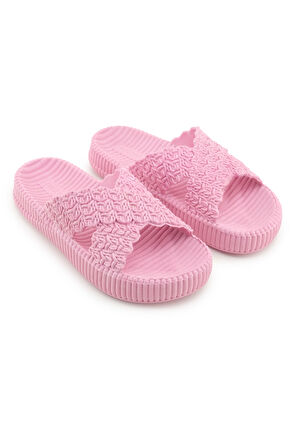 Gezer Kadın Yazlık Ev Banyo Islak Zemine Uygun Terlik
