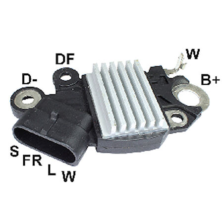 Unıversal Konjektör 12v  Delco Tipi  Vrd282 - Gauss-Ga752