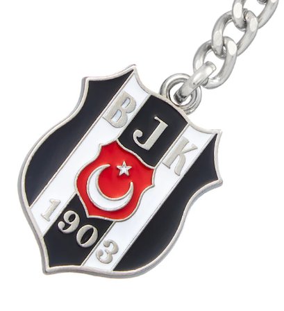 x Dekomus Lisanslı Beşiktaş Arma Logo Metal Anahtarlık "Dekomus Cep Defteri Hediyeli"