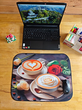 SGE TEKNOLOJİ 55X45 CM LATTE KAYDIRMAZ TABAN SPEED YÜZEY OYUNCU MOUSE PAD GAMİNG PAD