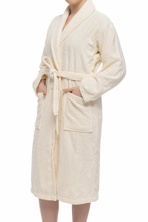 Minerva | %100 Pamuk Kadın / Erkek Unisex Bornoz