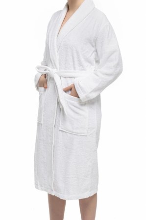 Minerva | %100 Pamuk Kadın / Erkek Unisex Bornoz