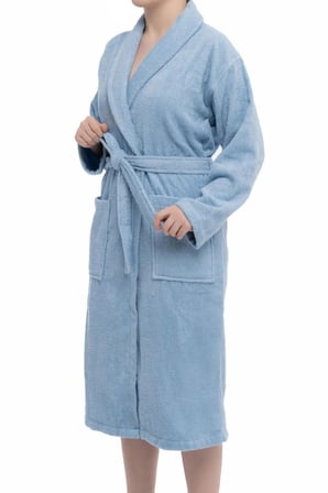 Minerva | %100 Pamuk Kadın / Erkek Unisex Bornoz