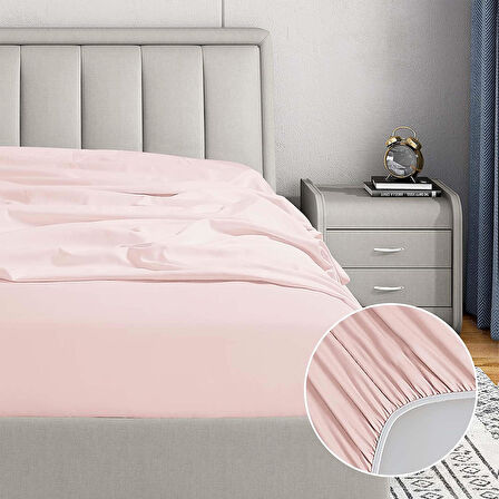 Soley | Jersey | %100 Pamuk Tek Kişilik 120 x 200 Lastikli Çarşaf