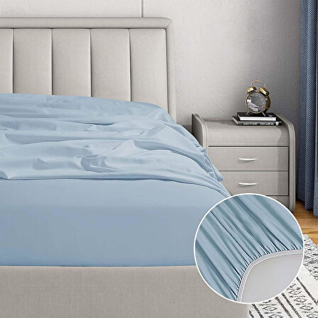 Soley | Jersey | %100 Pamuk Tek Kişilik 120 x 200 Lastikli Çarşaf