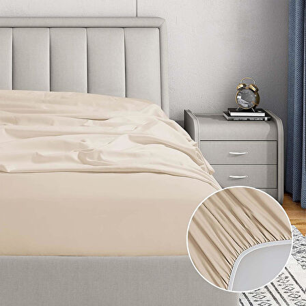 Soley | Jersey | %100 Pamuk Tek Kişilik 120 x 200 Lastikli Çarşaf