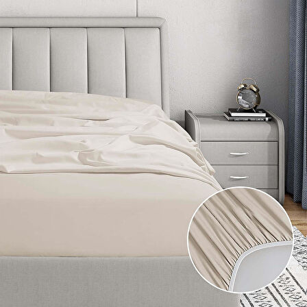 Soley | Jersey | %100 Pamuk Tek Kişilik 120 x 200 Lastikli Çarşaf