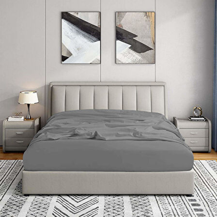 Soley | Jersey | %100 Pamuk Tek Kişilik 120 x 200 Lastikli Çarşaf