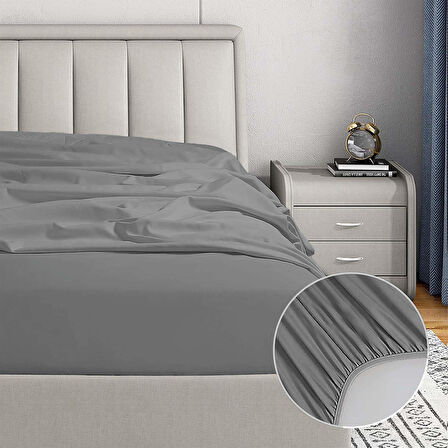 Soley | Jersey | %100 Pamuk Tek Kişilik 120 x 200 Lastikli Çarşaf