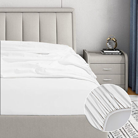 Soley | Jersey | %100 Pamuk Tek Kişilik 100 x 200 Lastikli Çarşaf