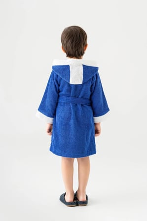 Pueri | %100 Pamuk Unisex Çocuk Bornozu