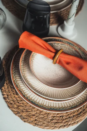 Perge | 24 Parça 6 Kişilik Yemek Takımı