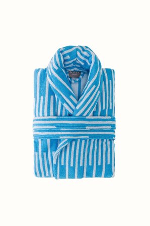 Piano | %100 Pamuk Jakarlı Unisex Bornoz