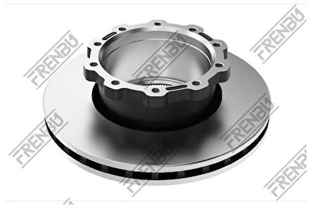 Ford Truck On-Arka Fren Diski (abs'lı) - Ford Cargo / 1846t Cekici - 1833-1842-4142-1850 F-Max Euro 6 - Frenbu 1810360