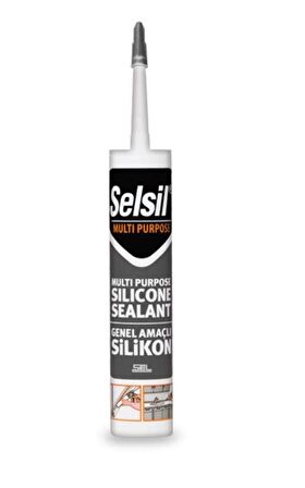 Selsil Silikon Şeffaf 280gr