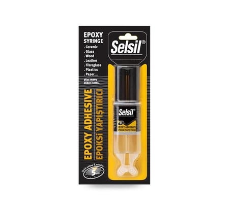 Selsil Epoksi Yapıştırıcı 28 Gr Cam Metal Ahşap