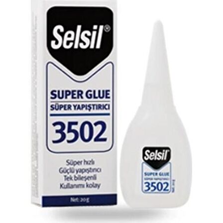 Selsil Ninja 3502 Süper Glue Japon Yapışt. 20gr.