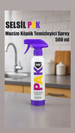 SELSİL PAK SPREY KÖPÜK 6 ADET X 500ML