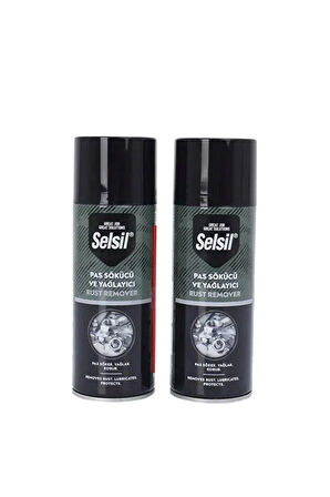Selsil Pas Sökücü ve Yağlayıcı 400ml X 2 Adet