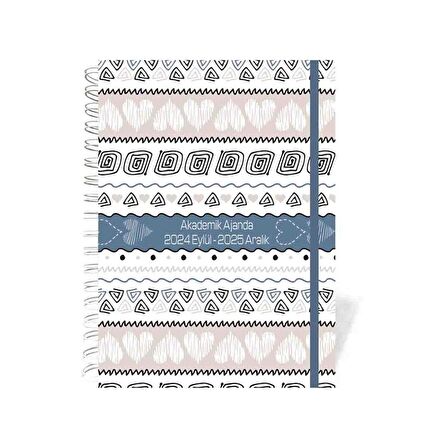 Lizy 2024 Eylül - 2025 Aralık Spiralli Akademik Ajanda Tasarım-7